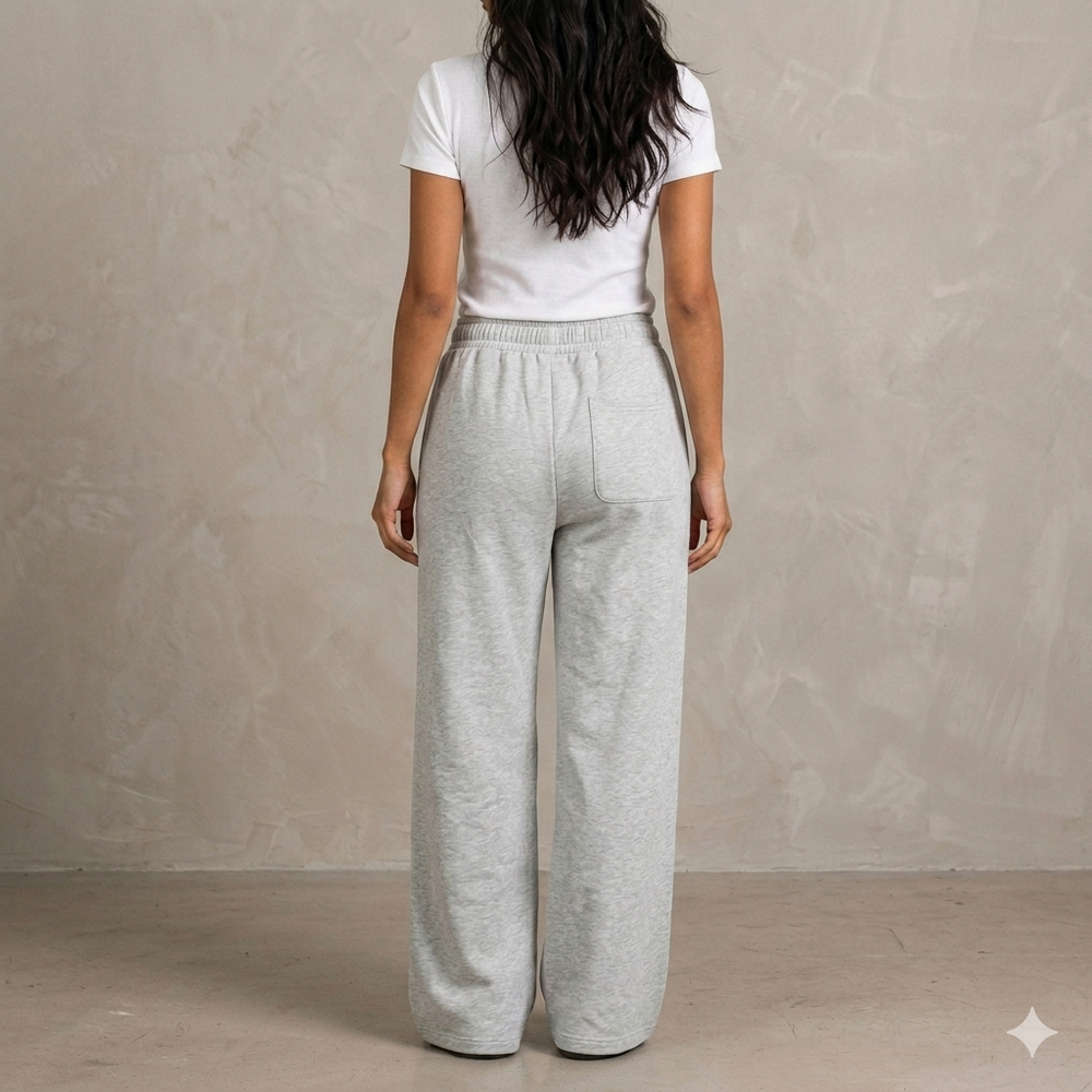EASEA wide-leg sweetpants