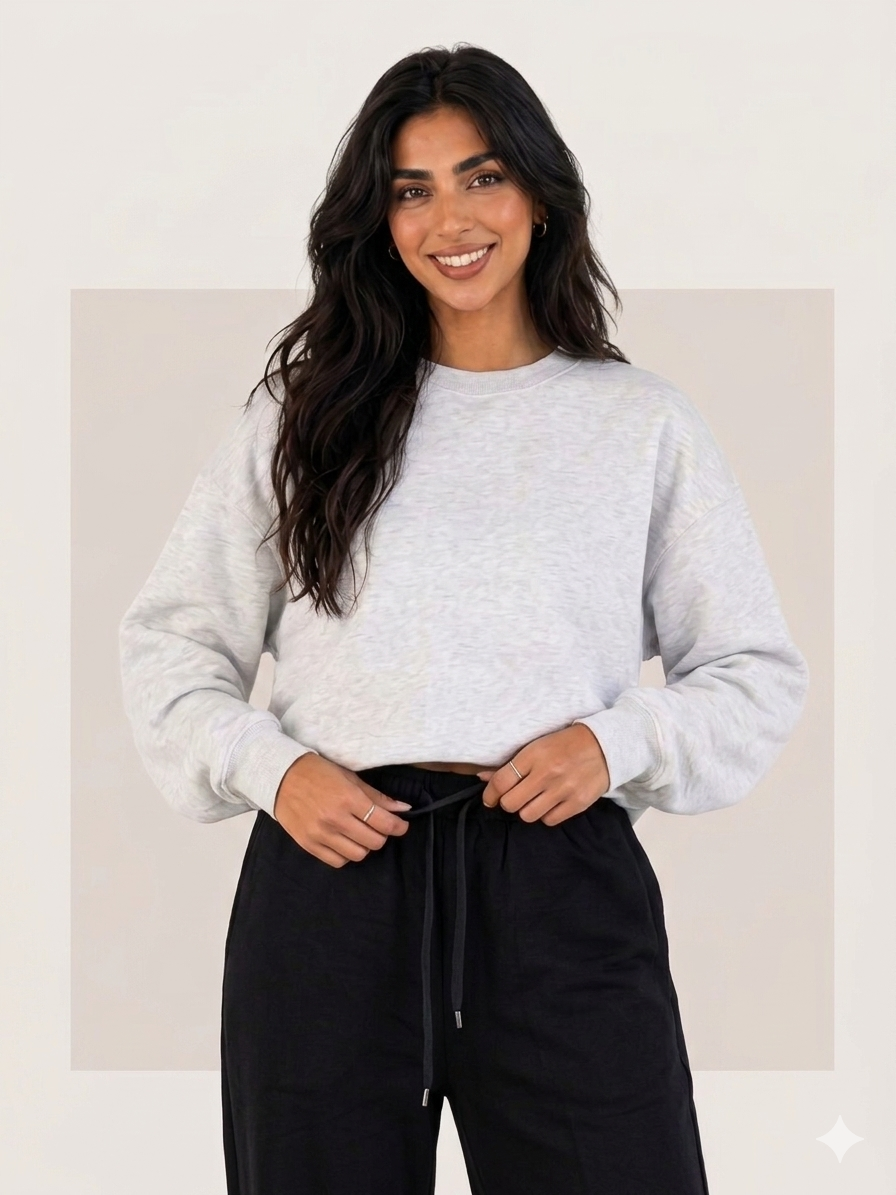EASEA wide-leg sweetpants