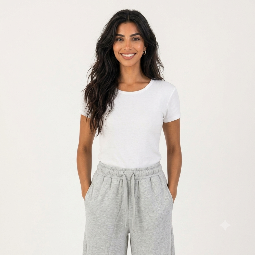 EASEA wide-leg sweetpants
