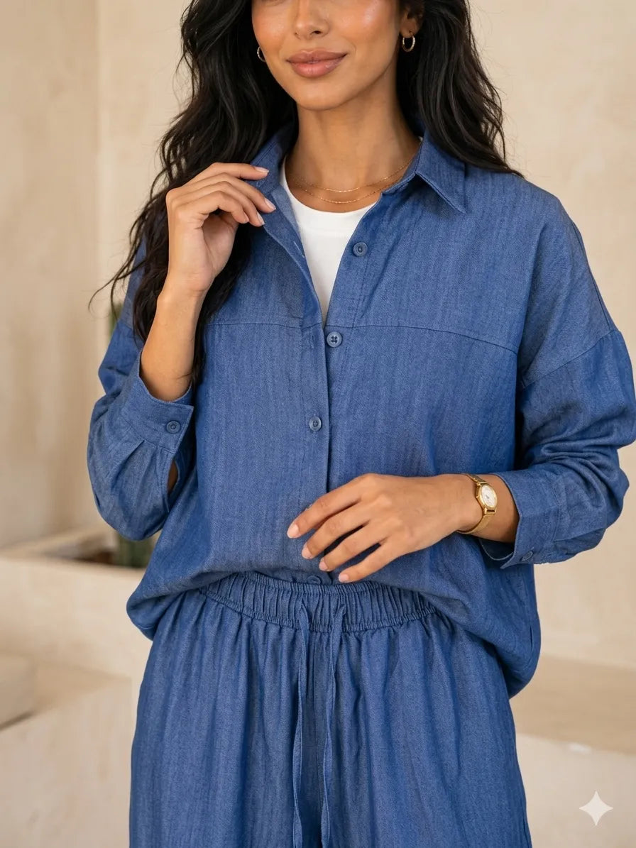 EASEA Summer Jeans Suit