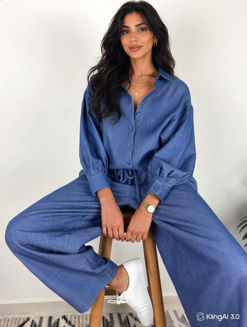 EASEA Summer Jeans Suit